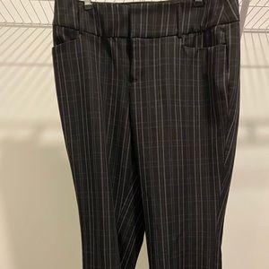 EUC APT.9 black striped trousers size 10